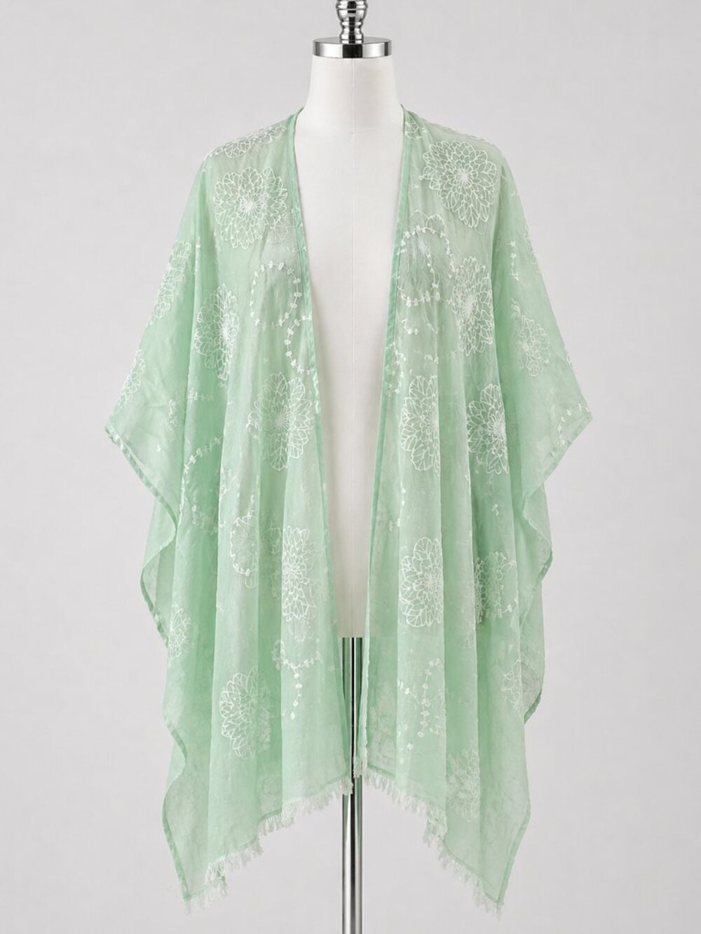 LVS Collection Printed Kimono Coverup